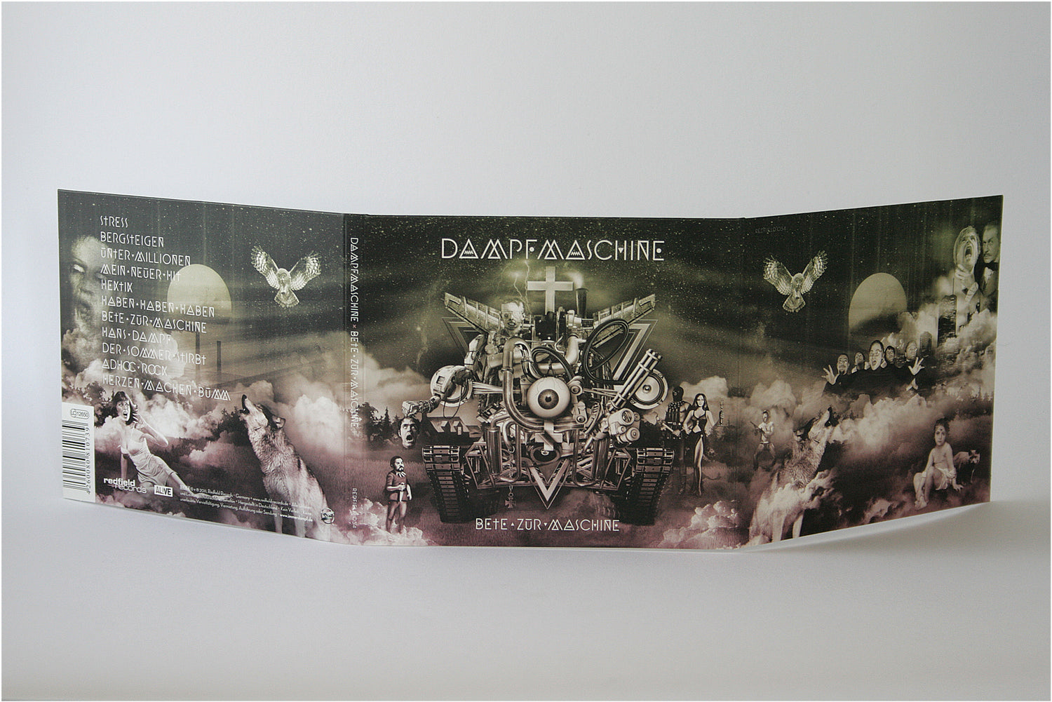Dampfmaschine - Bete Zur Maschine - CD (2011) - Redfield Records