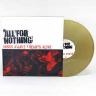 All For Nothing - Minds Awake / Hearts Alive - Vinyl Gold LP (2017) - Redfield Records