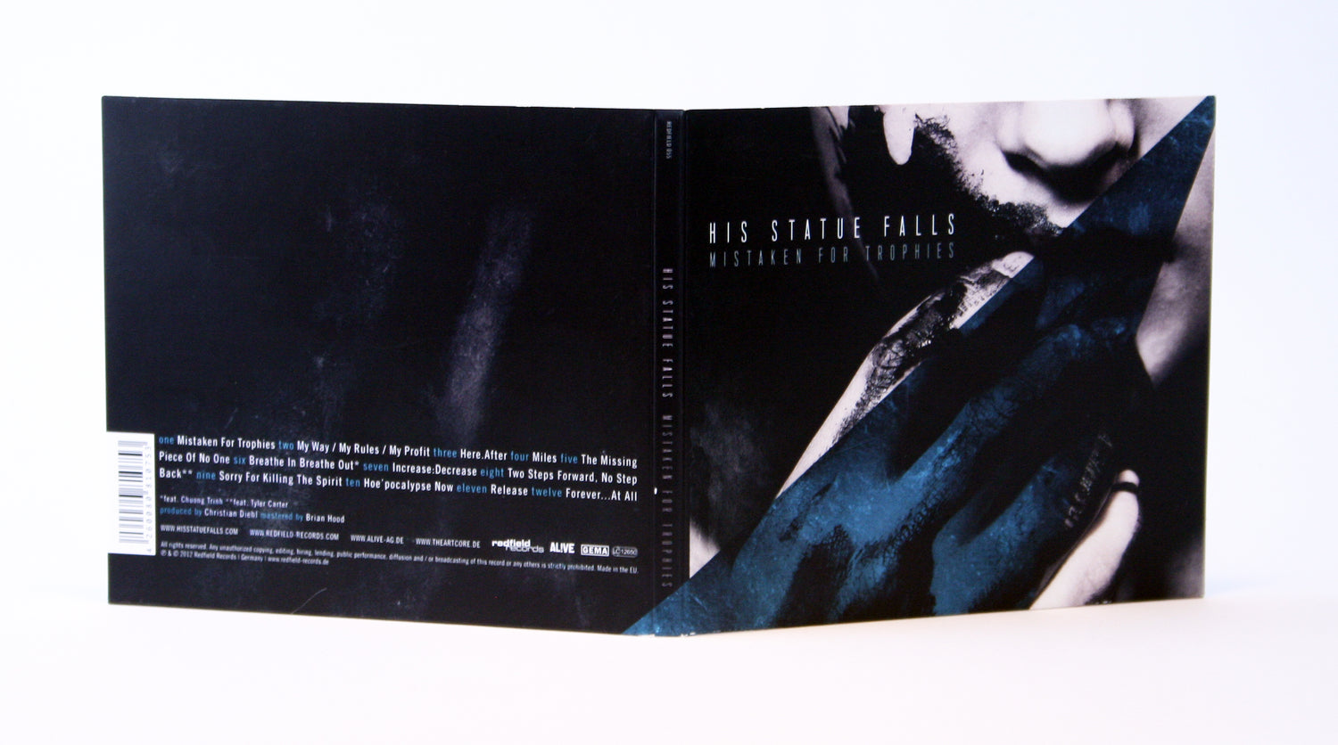 His Statue Falls - Mistaken For Trophies - CD  (2012) - Redfield Records