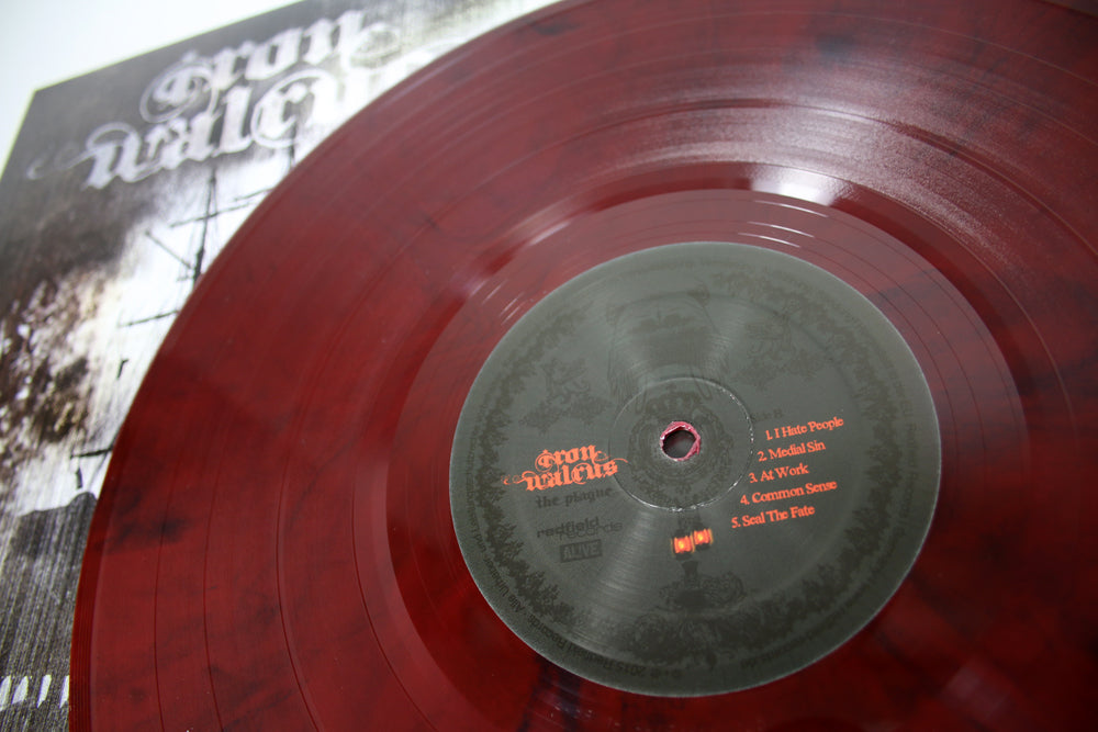Iron Walrus - The Plague - Vinyl LP (2015) - Redfield Records
