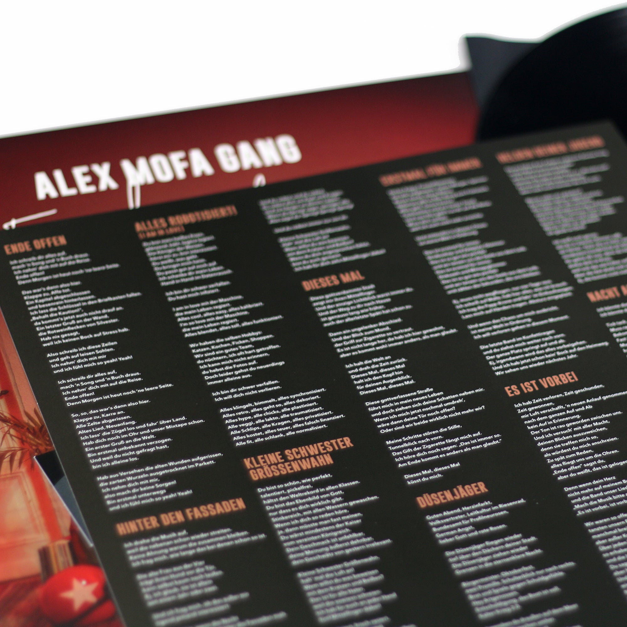 Alex Mofa Gang - Ende offen - Vinyl LP (Neonorange / 2020) - Redfield Records