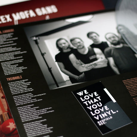 Alex Mofa Gang - Ende offen - Black Edition - Vinyl LP (2019) - Redfield Records