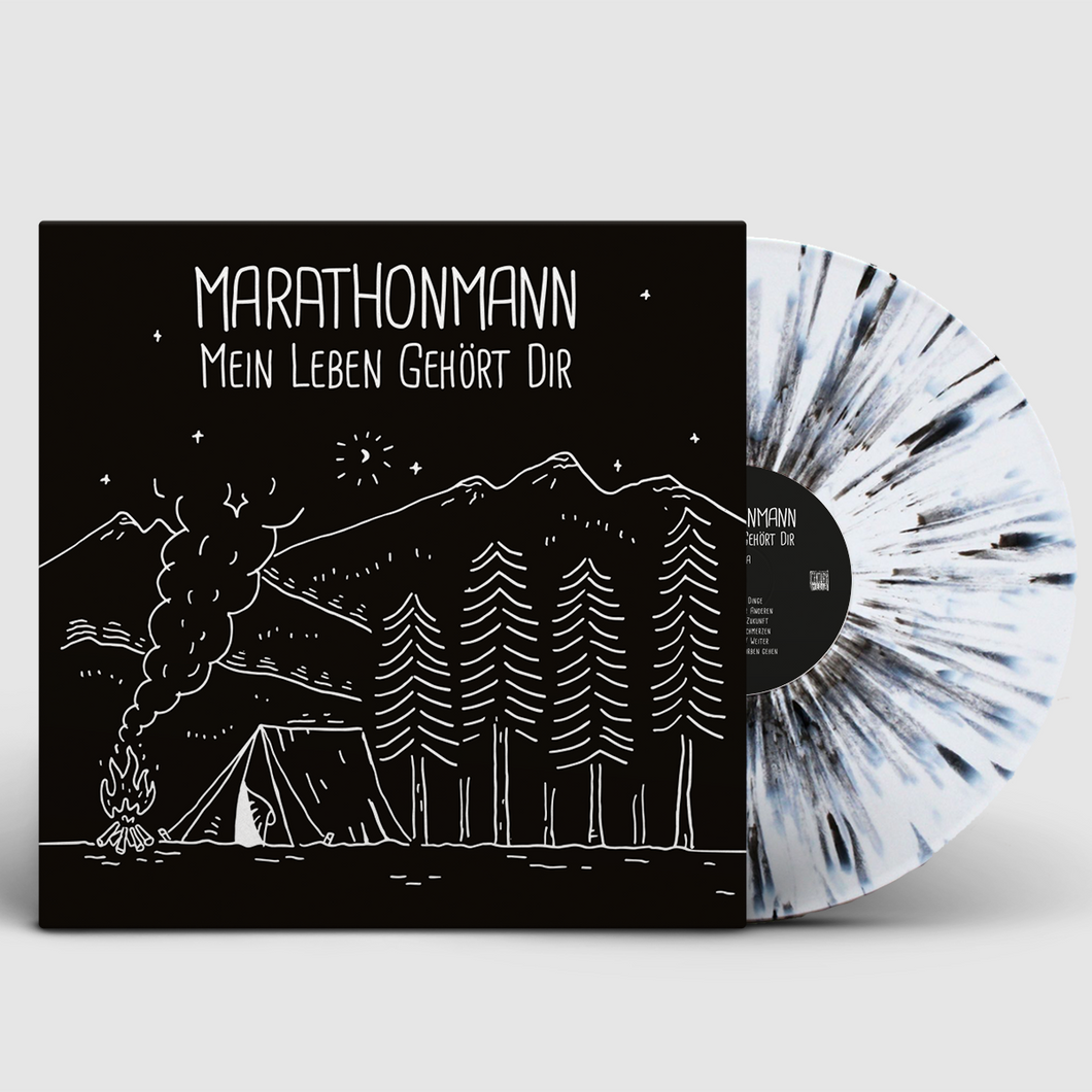 Marathonmann - Mein Leben gehört dir - Vinyl LP (Splatter weiß/schwarz / 2020) - Redfield Records