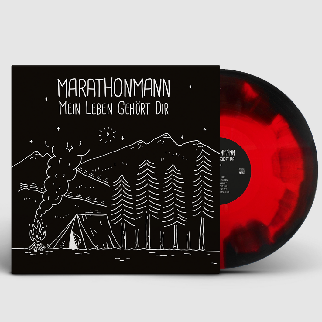 Marathonmann - Mein Leben gehört dir - Vinyl LP (Ink Spot rot/schwarz / 2020) - Redfield Records