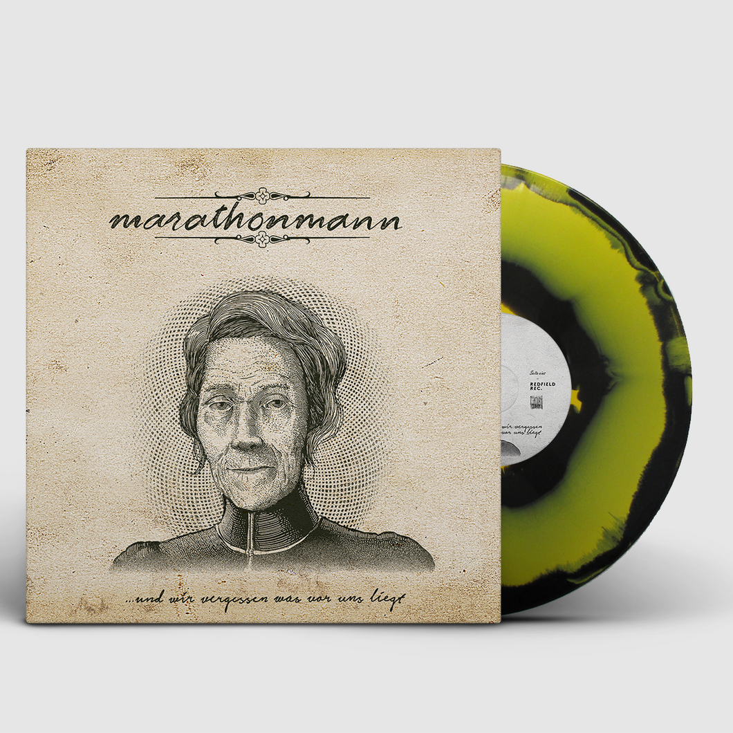 Marathonmann - ... und wir vergessen was vor uns liegt - Vinyl LP (Gelb/Schwarz / 2020) - Redfield Records
