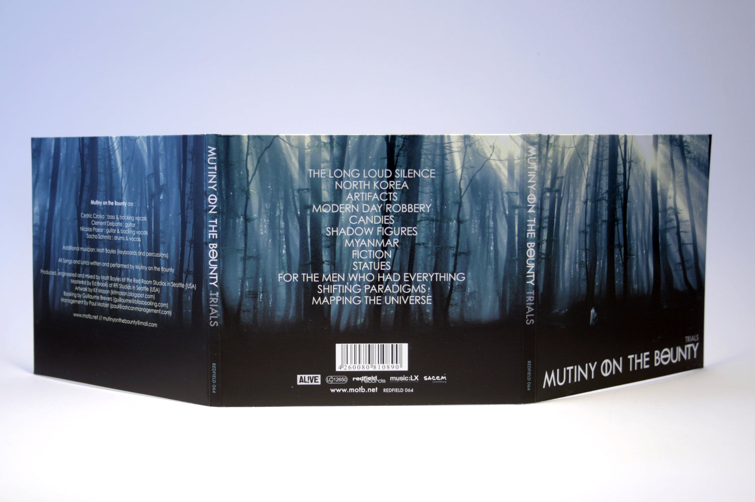 Mutiny On The Bounty - Trials - CD (2012) - Redfield Records