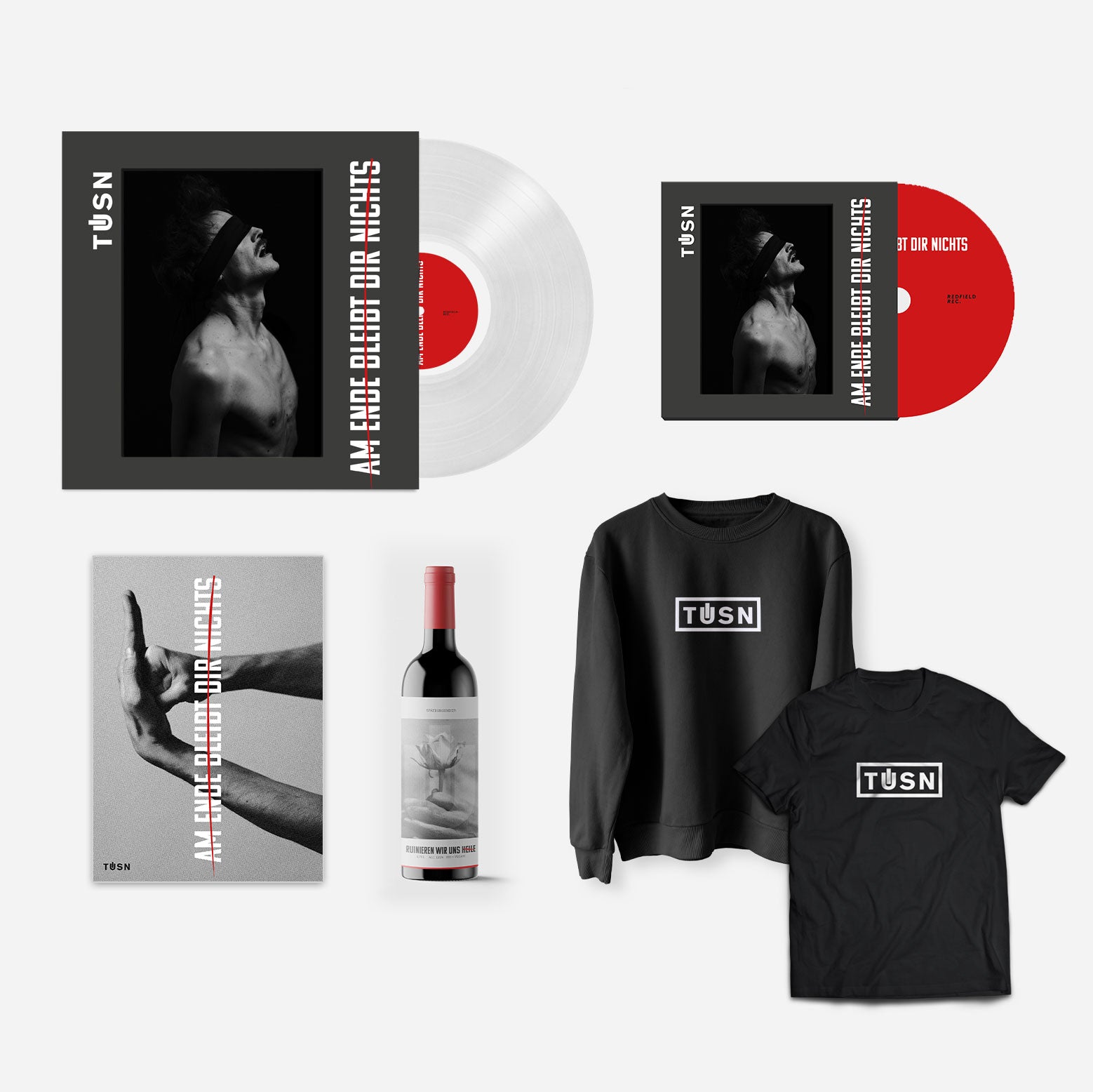 TÜSN - Am Ende bleibt dir nichts - Deluxe Edition - Redfield Records