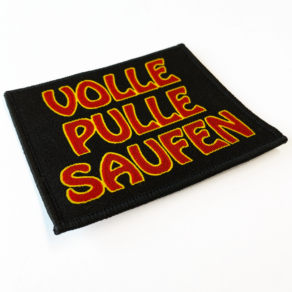 Frog Bog Dosenband - Volle Pulle Saufen - Patch - Redfield Records