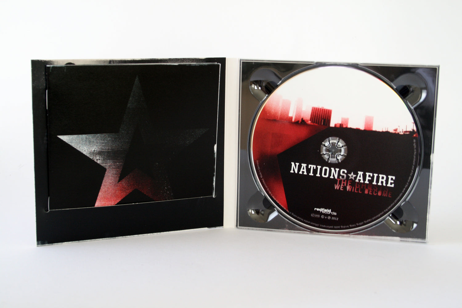 Nations Afire - The Ghosts We Will Become - CD  (2012) - Redfield Records