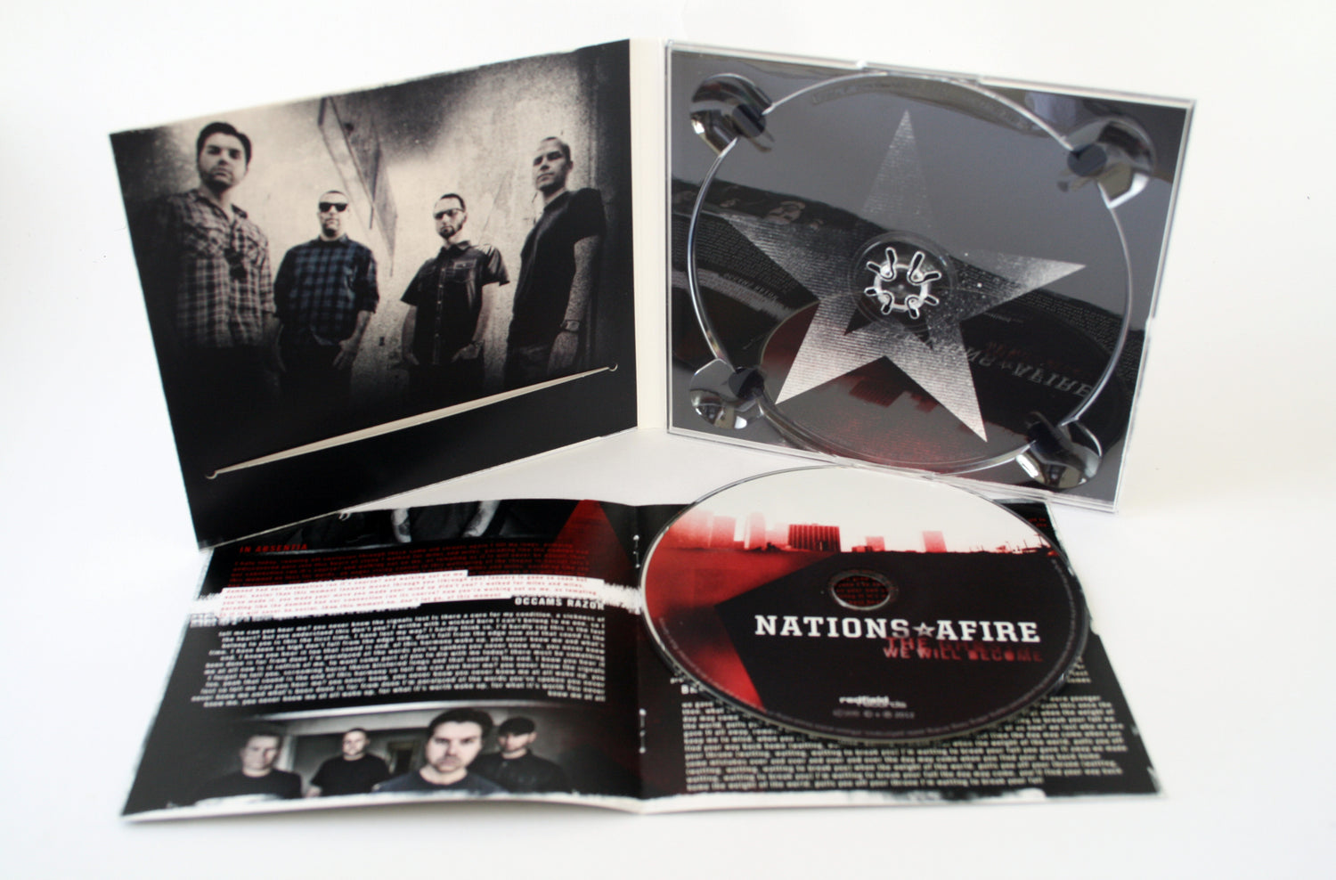 Nations Afire - The Ghosts We Will Become - CD  (2012) - Redfield Records