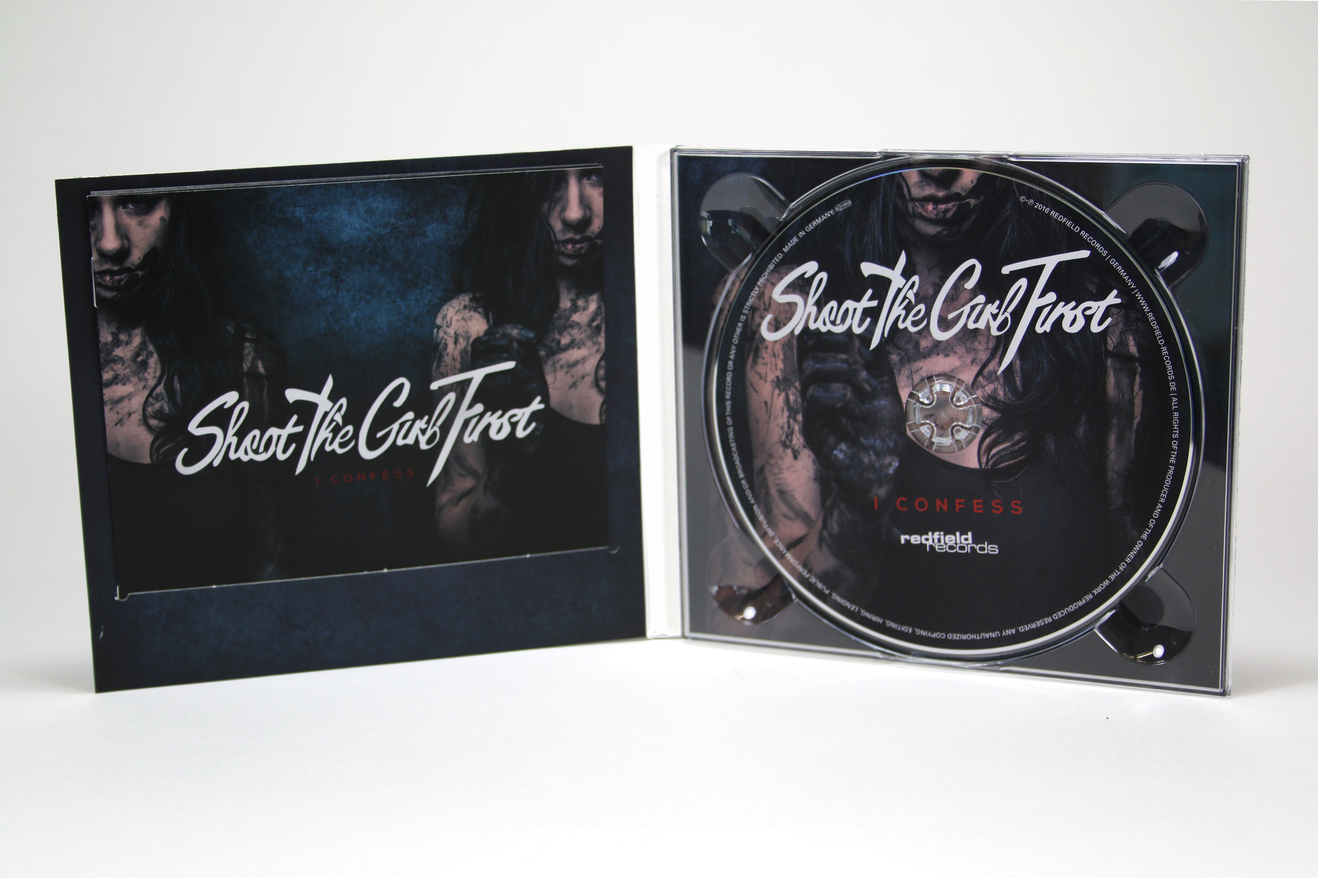 Shoot The Girl First - I Confess - CD (2016) – Redfield Records