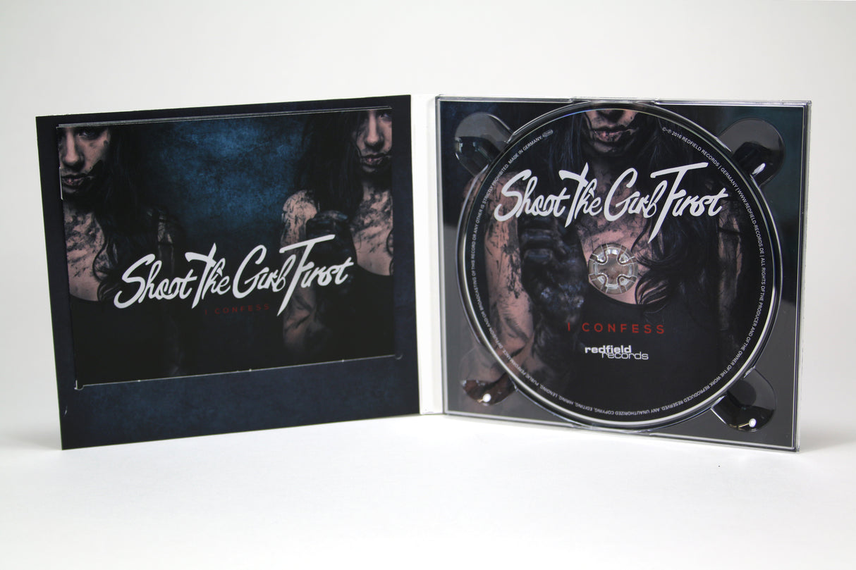 Shoot The Girl First - I Confess - CD (2016) - Redfield Records