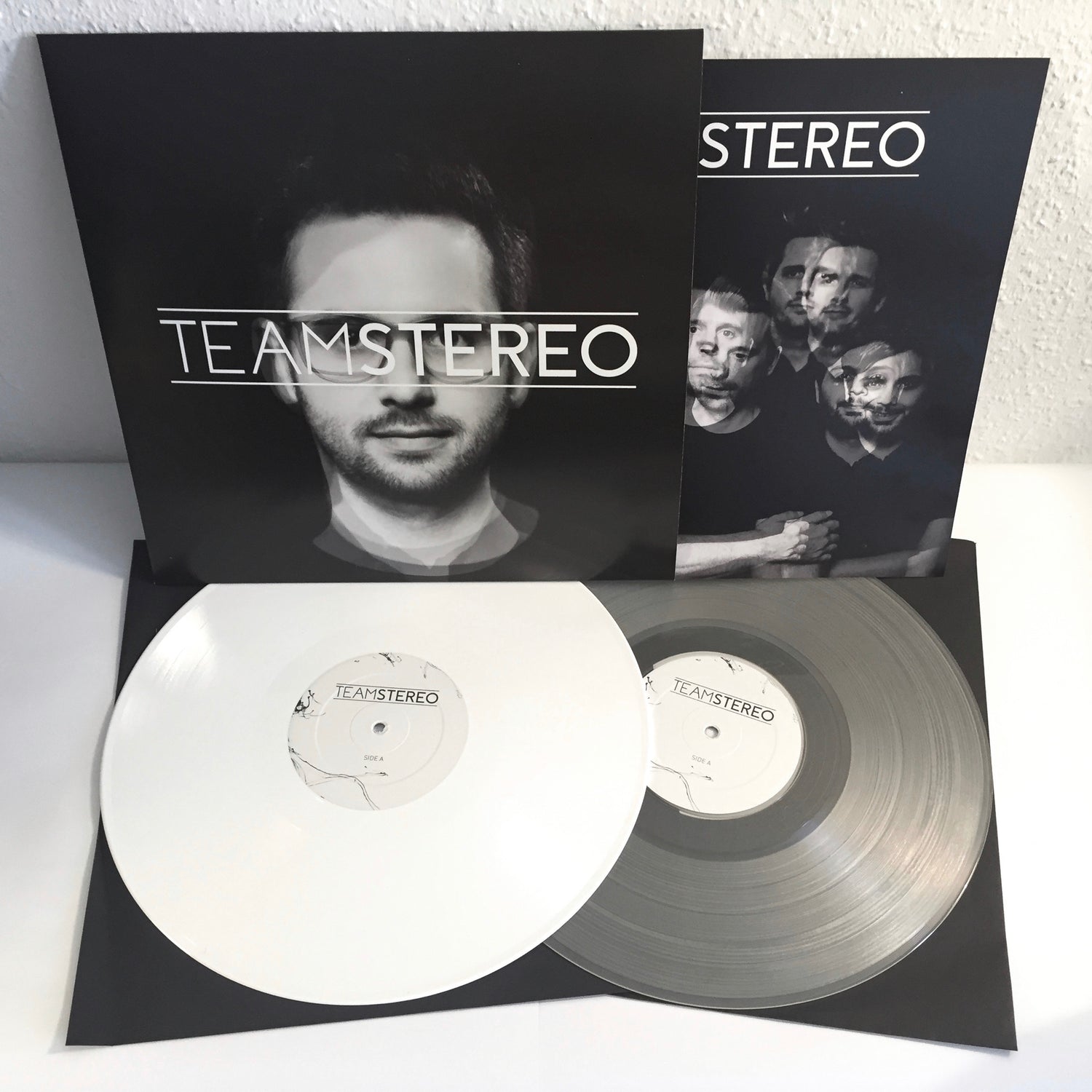 Team Stereo - s/t - White Vinyl LP (2017) - Redfield Records
