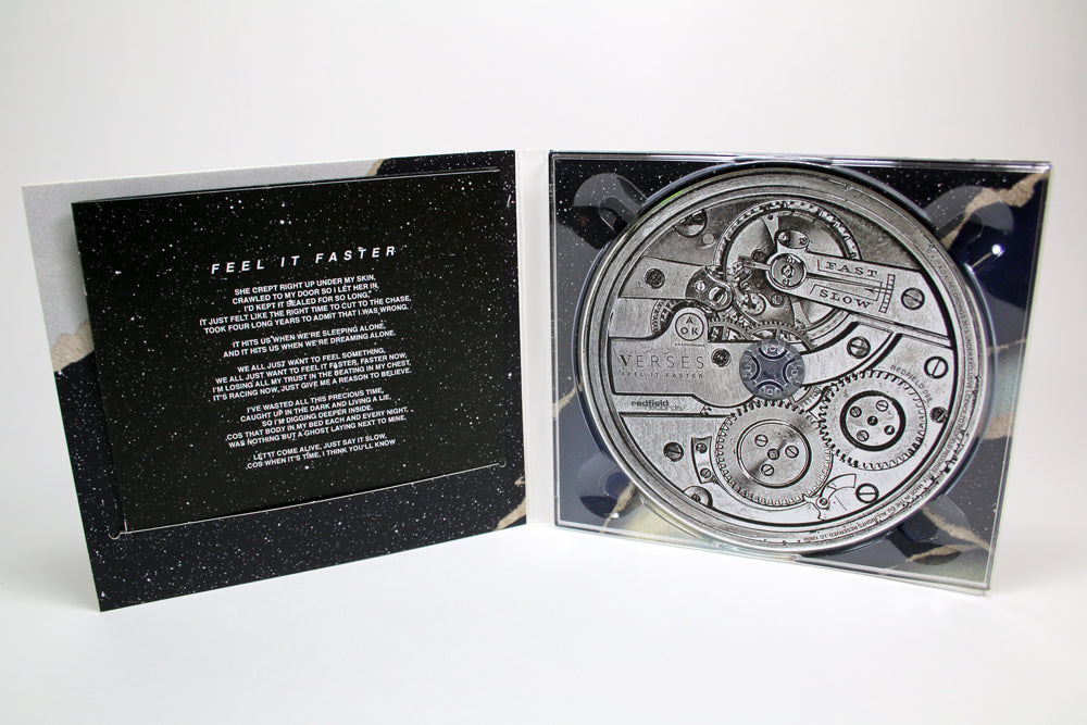 Verses - Feel It Faster - CD (2015) - Redfield Records