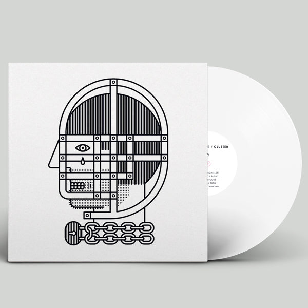 Kids Insane - Cluster - White Vinyl LP (2017) - Redfield Records