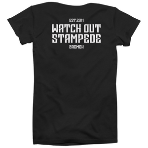 Watch Out Stampede - Captain Maik - T-Shirt (black) - Redfield Records