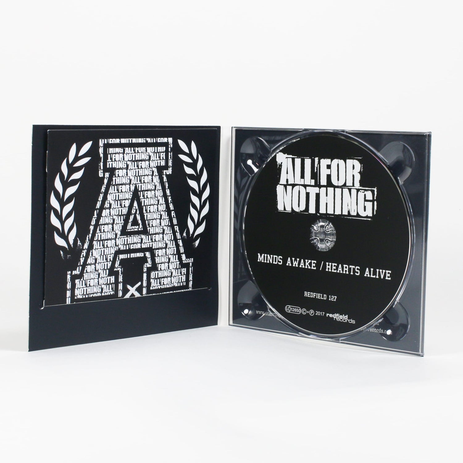 All For Nothing - Minds Awake / Hearts Alive - CD (2017) - Redfield Records