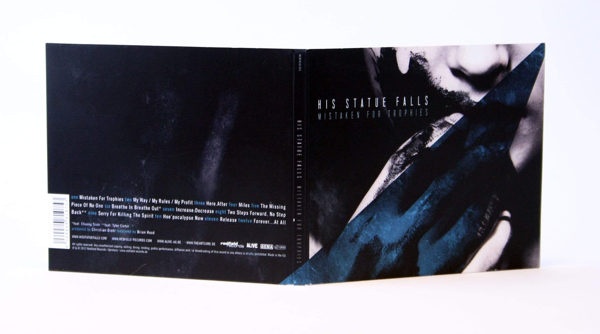 His Statue Falls - Mistaken For Trophies - CD  (2012) - Redfield Records