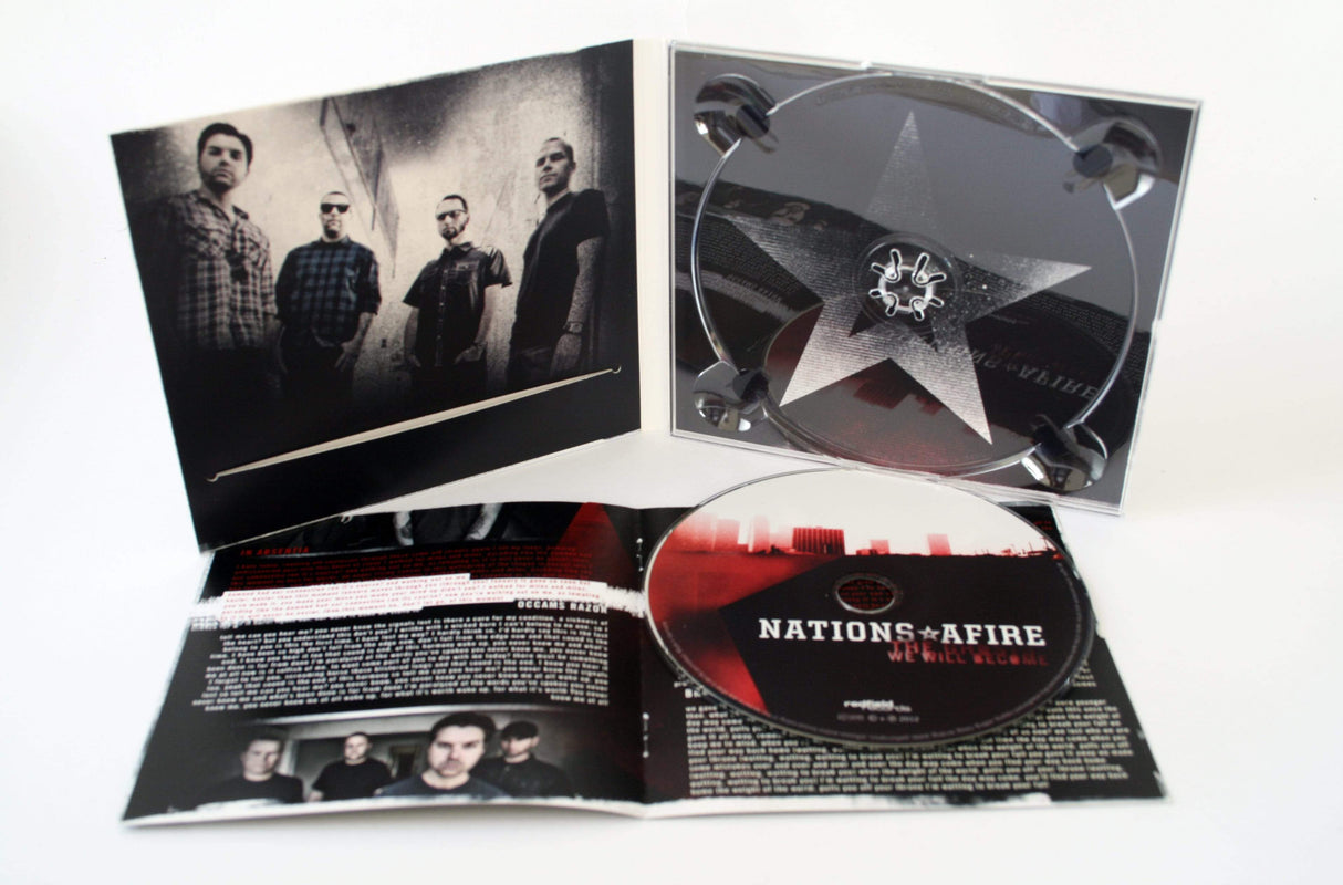 Nations Afire - The Ghosts We Will Become - CD  (2012) - Redfield Records