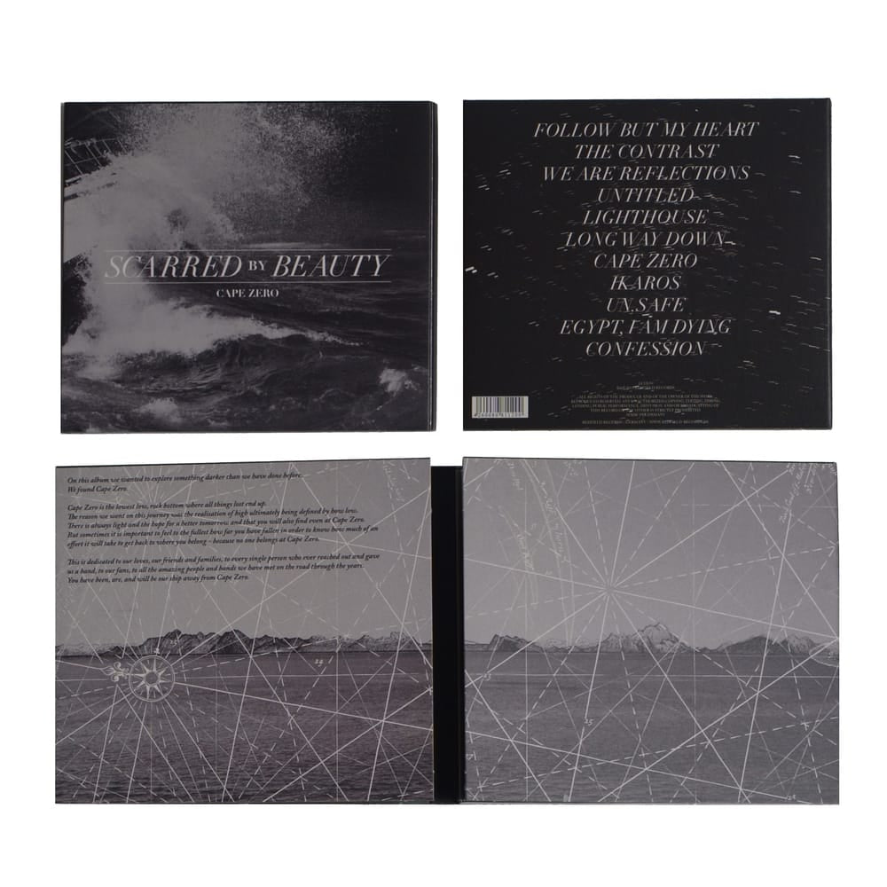 Scarred By Beauty - Cape Zero - CD (2013) - Redfield Records