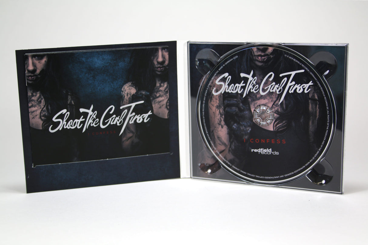 Shoot The Girl First - I Confess - CD (2016) - Redfield Records