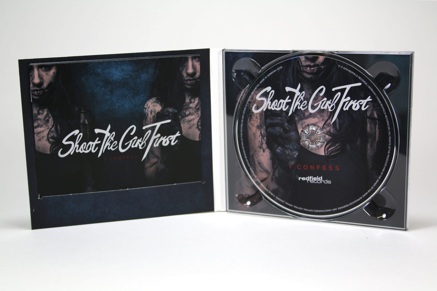 Shoot The Girl First - I Confess - CD (2016) - Redfield Records