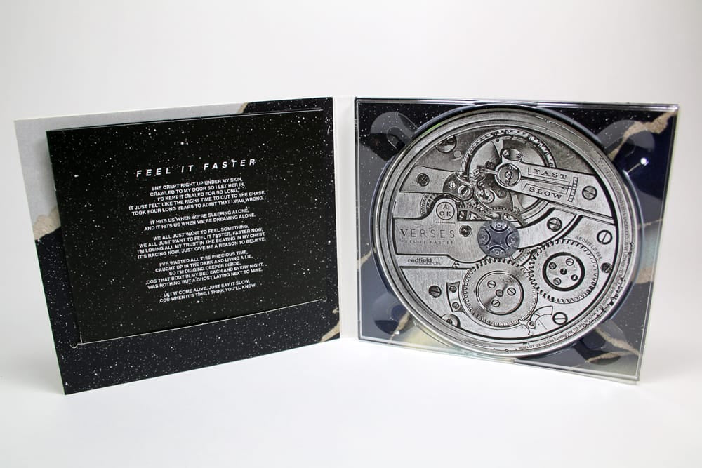 Verses - Feel It Faster - CD (2015) - Redfield Records