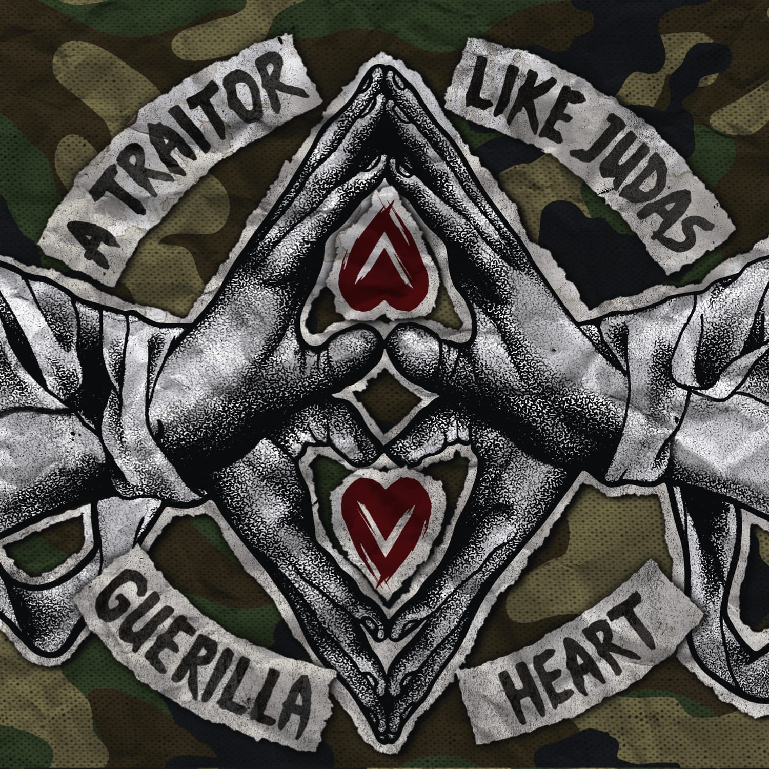 A Traitor Like Judas - Guerilla Heart - Vinyl LP (2013) - Redfield Records