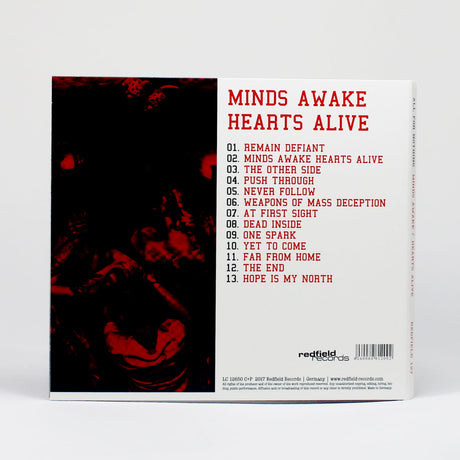 All For Nothing - Minds Awake / Hearts Alive - Vinyl Gold LP (2017) - Redfield Records