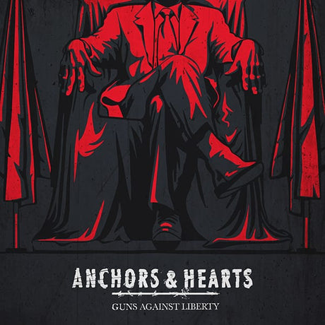 Anchors & Hearts - Guns Against Liberty - LP (2021) - Redfield Records