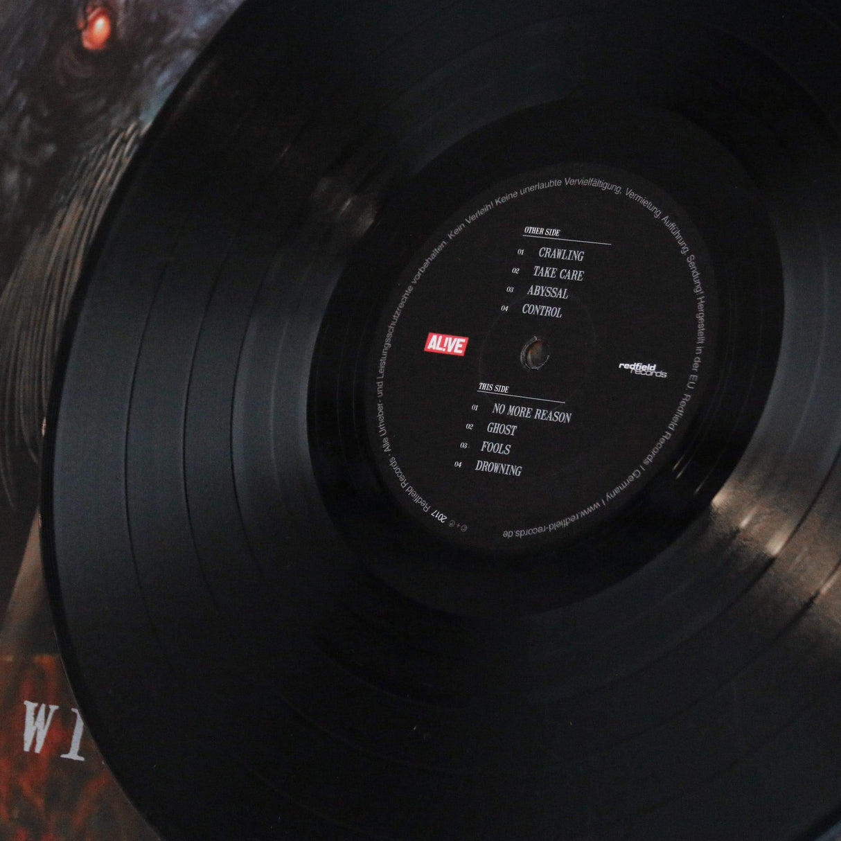 Iron Walrus - A Beast Within - Black Vinyl (2017) - Redfield Records