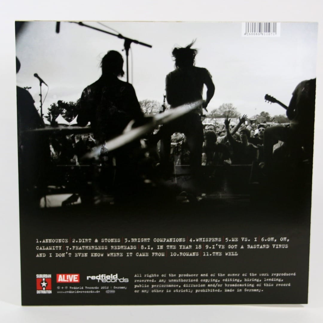 John Coffey - Bright Companions - Vinyl  LP (2012) - Redfield Records