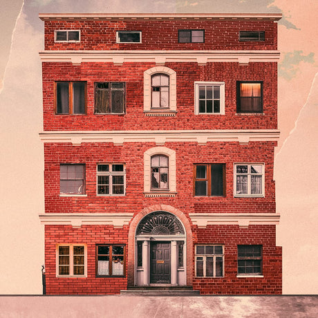 Living With Lions - Island - Cloudy Clear Vinyl LP (2018) - Redfield Records