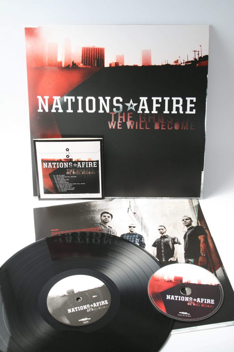 Nations Afire - The Ghosts We Will Become - Black Vinyl LP (2012) - Redfield Records